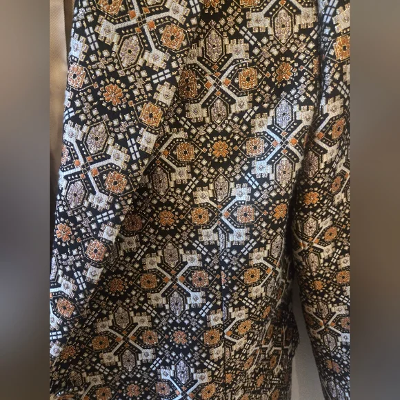 Sandro Ayan Metallic Jacquard Blazer - Picture 9 of 13